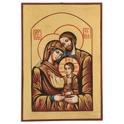 HAND PAINTED ICON - HOLY...