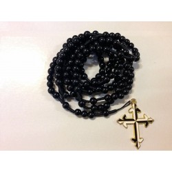 DRESS ROSARY BLACK