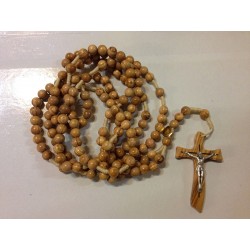 Dress rosary in olive wood