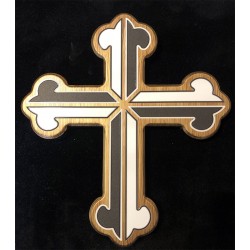 DOMINICAN CROSS IN BIRCH WOOD