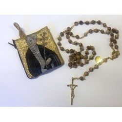 Paesina stone rosary