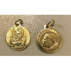 Medaglia ottone Madonna di...