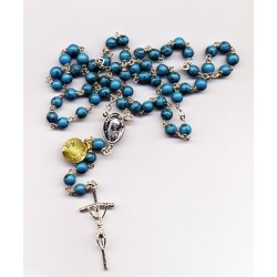 Rosary in turquoise