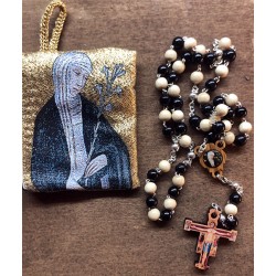 Dominican rosary with cross...